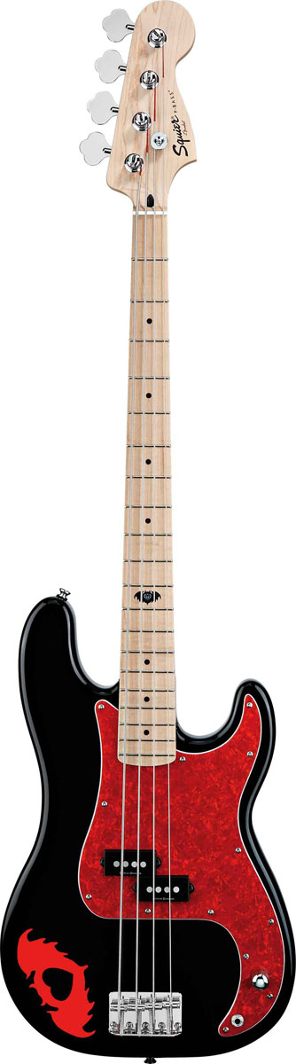 Squier Squier Pete Wentz Signature Precision Bass Guitar - Black