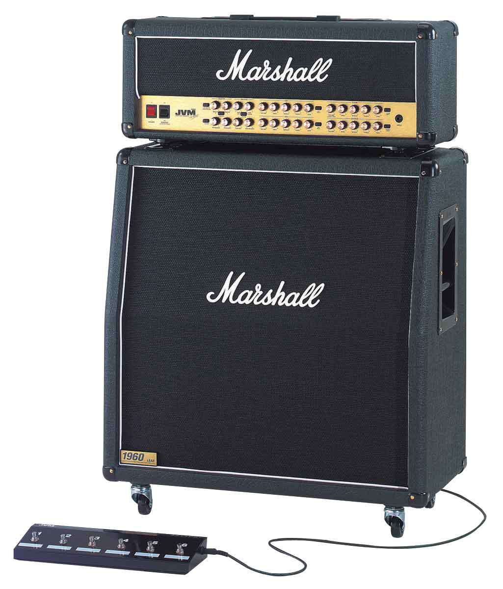 Marshall Marshall JVM Half Stack with JVM410H Amp Head and JCM1960A Cab