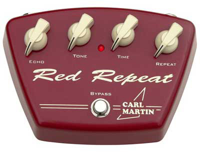 Carl Martin Carl Martin Red Repeat Echo/Delay Effects Pedal