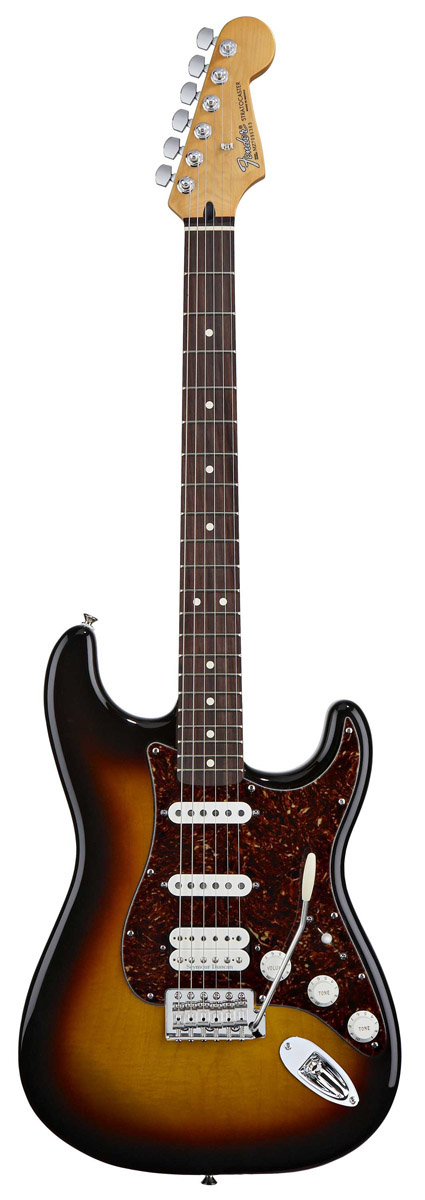 Fender Fender Deluxe Lone Star Stratocaster Electric Guitar with Gig Bag - Brown Sunburst