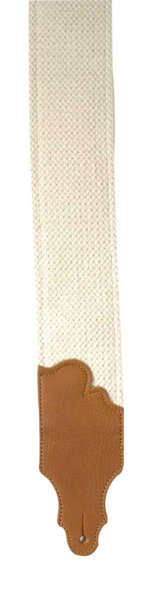 Franklin Straps Franklin Cotton Cinch Guitar Strap, 3-inch - Natural