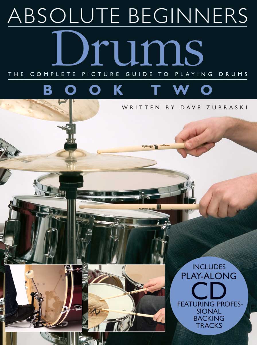 MSI Amsco Beginner Drums Book 2 w/ CD