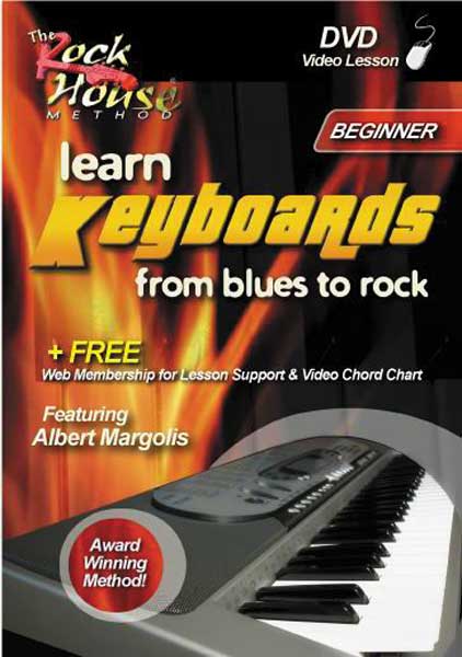 MSI Rock House Beginner Keyboard Guide Blues to Rock DVD