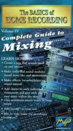 MVP The Basics of Home Recording DVD, Volume IV