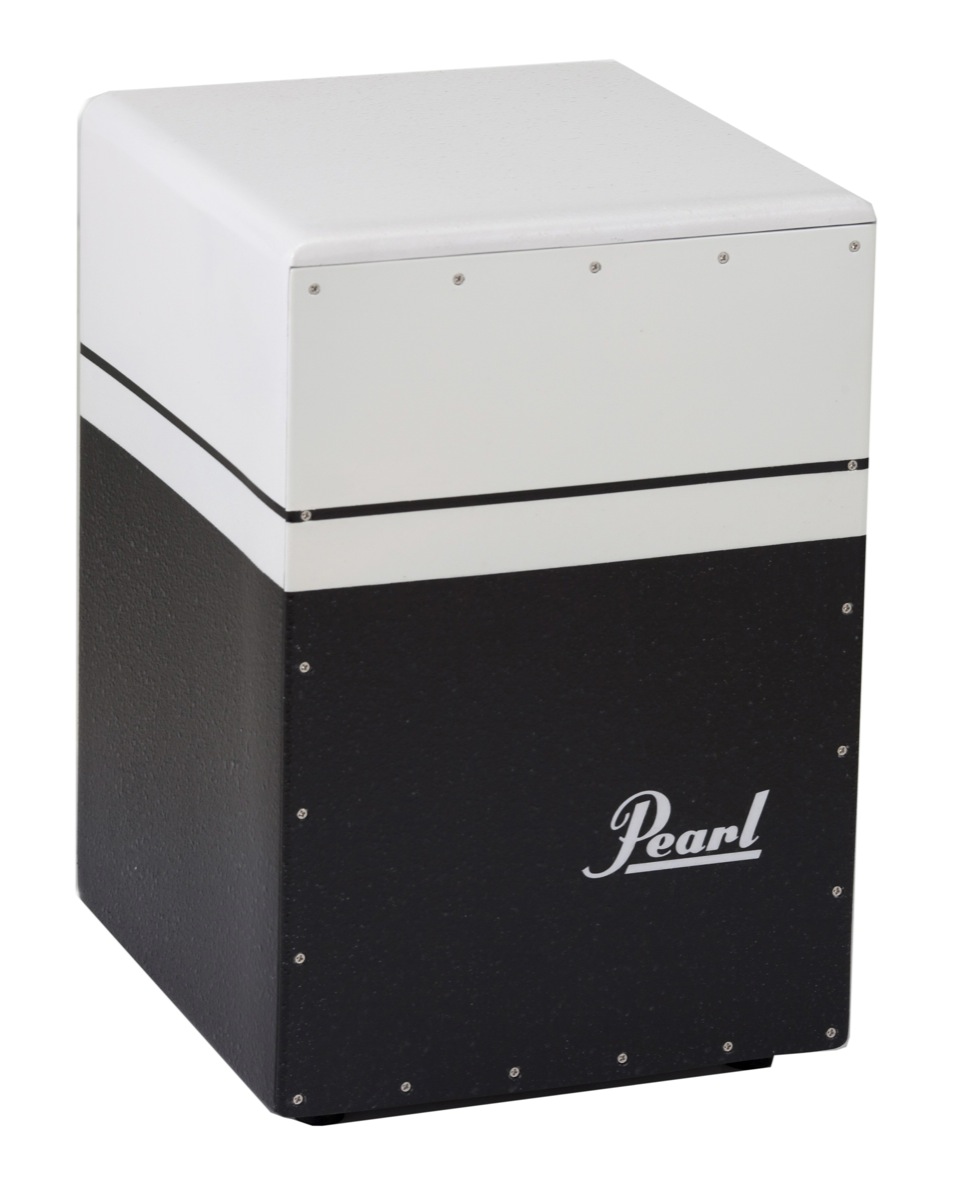 Pearl Pearl PC-J633BT Brush Beat Cajon - Black and White