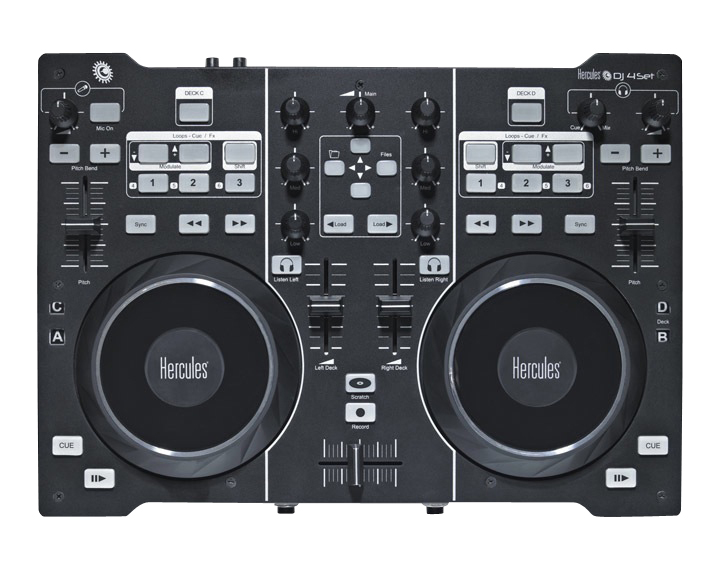 Hercules Hercules DJ 4SET 4-Channel USB MIDI DJ Controller