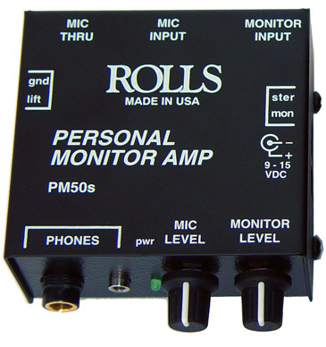 Rolls Rolls PM50s Personal Monitor Amplifier System