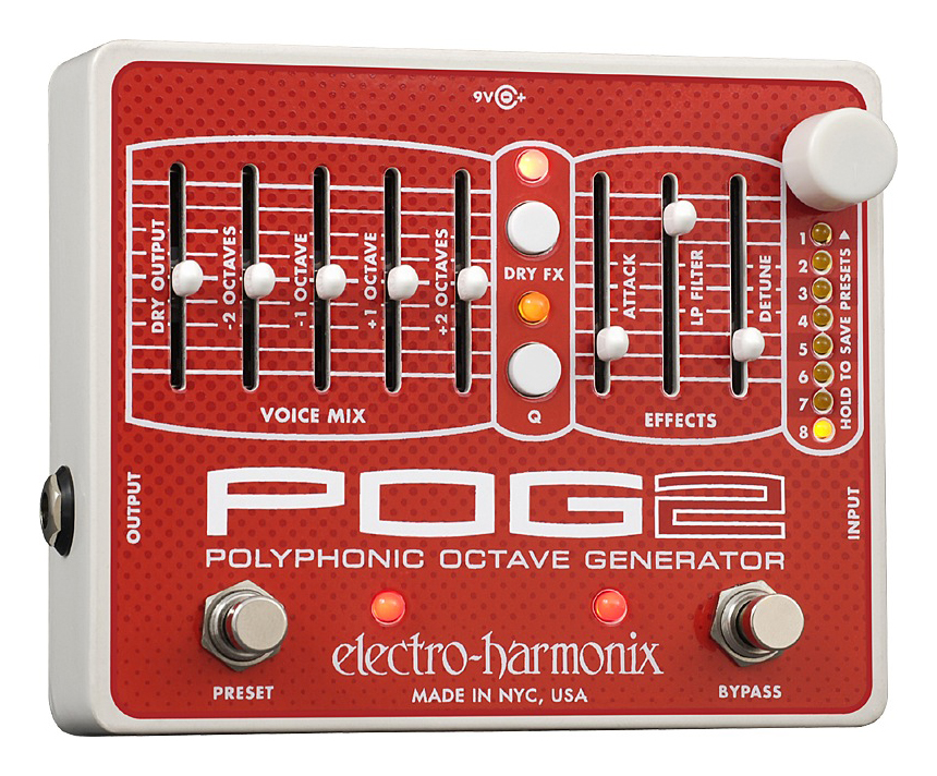 Electro-Harmonix Electro-Harmonix POG 2 Octave Generator Effects Pedal