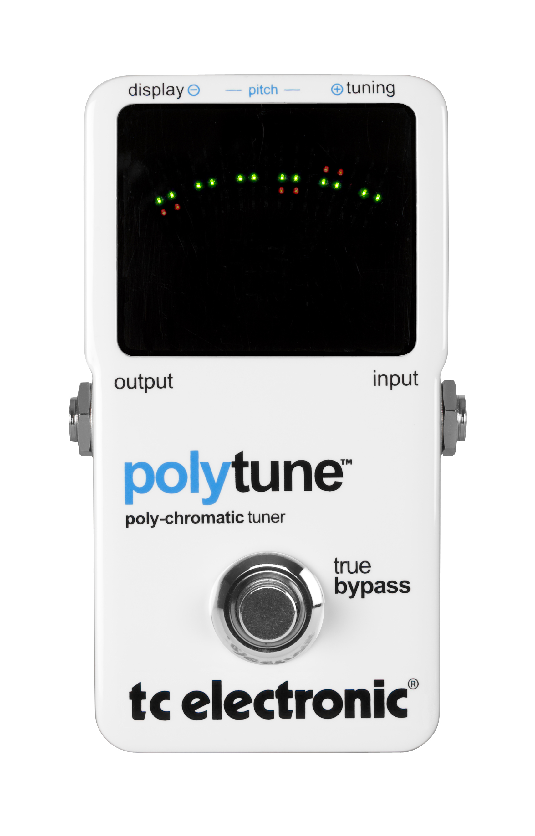 TC Electronic and TC-Helicon TC Electronic PolyTune Pedal Tuner (Poly-Chromatic)