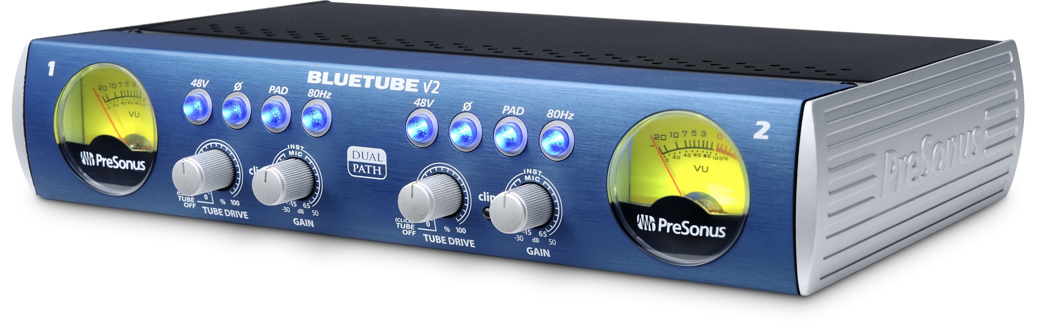 PreSonus Presonus BlueTube DP Version 2 Stereo Tube Microphone Preamplifier