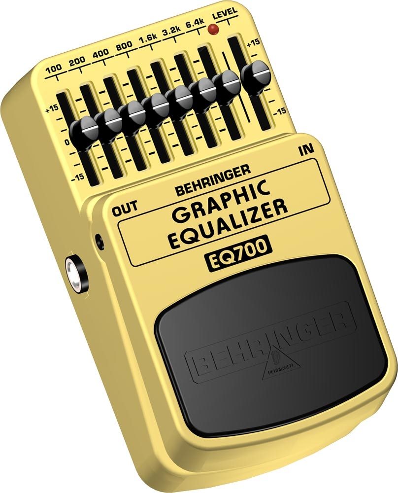 Behringer Eq Graphic Equalizer Guitar Pedal