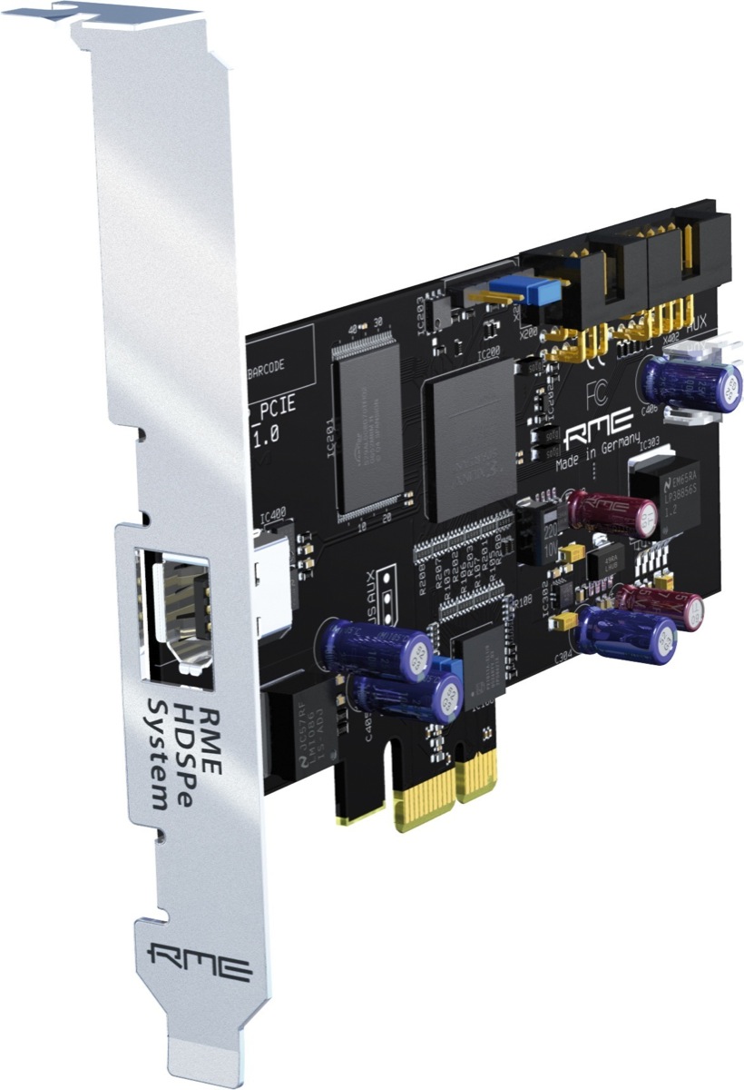 RME RME HDSPe PCI-Card PCI Express Card Audio Interface