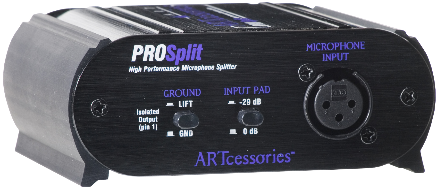 ART ART Prosplit Microphone Splitter, 2-Way