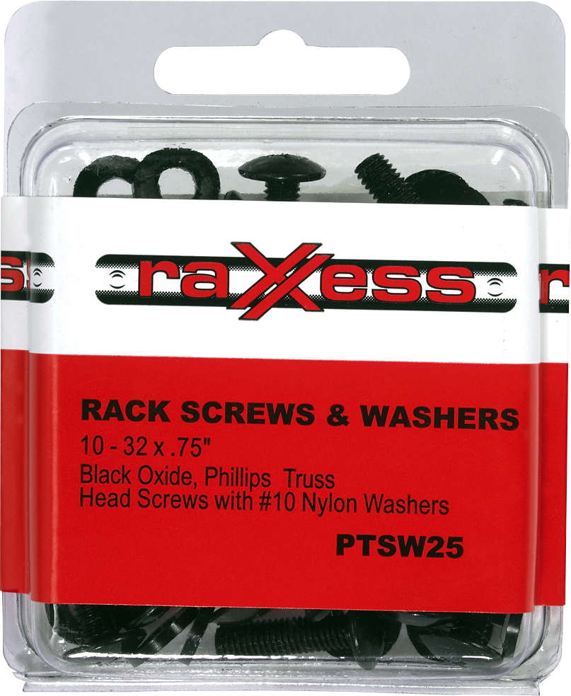 Raxxess RaXXess Rack Screws with Washers