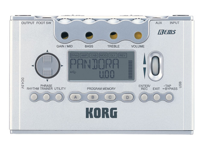 Korg Korg Pandora PX5D Guitar and Bass Multi-FX Processor