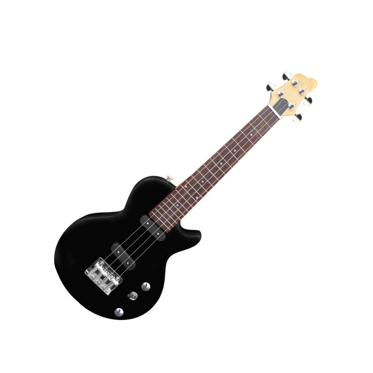 Vorson FLPUK2BK Electric Ukulele (with Gig Bag)