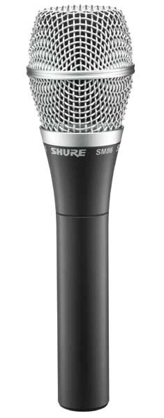 Shure Shure SM86 Stage Vocal Condenser Microphone (Cardioid)