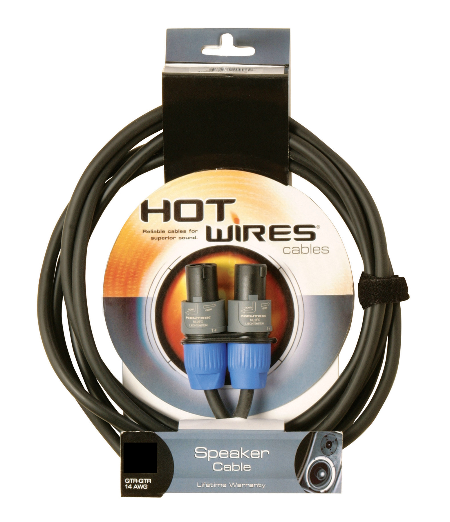 Hot Wires Hot Wires Speakon Cable for Speakers (25 Foot)
