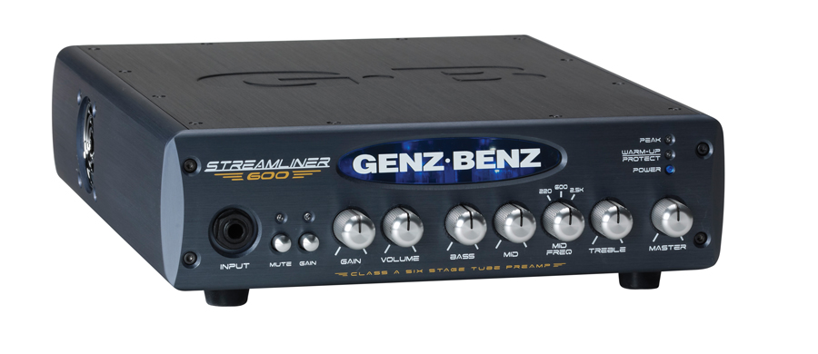 Genz-Benz Genz Benz Streamliner 600 Bass Amp Head (600 W)