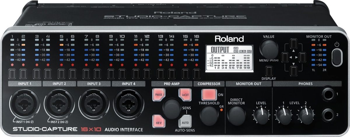 Roland Roland UA-1610 Studio-Capture USB 2.0 Audio Interface
