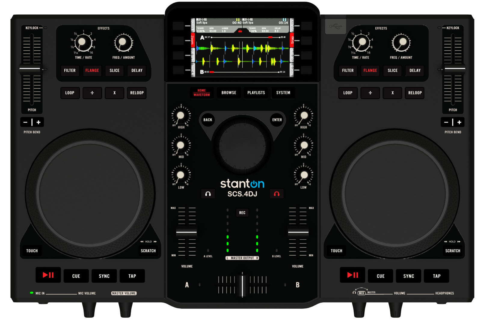 Stanton Stanton SCS.4DJ DJ Control Surface and Media Player