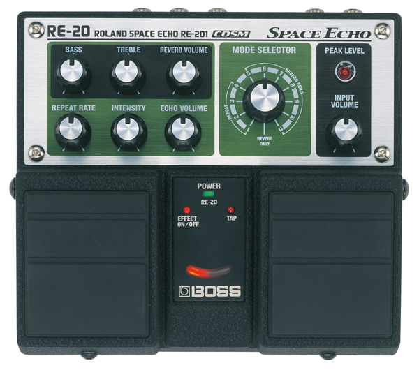 Boss Boss Space Echo RE-20 Stereo Delay Pedal