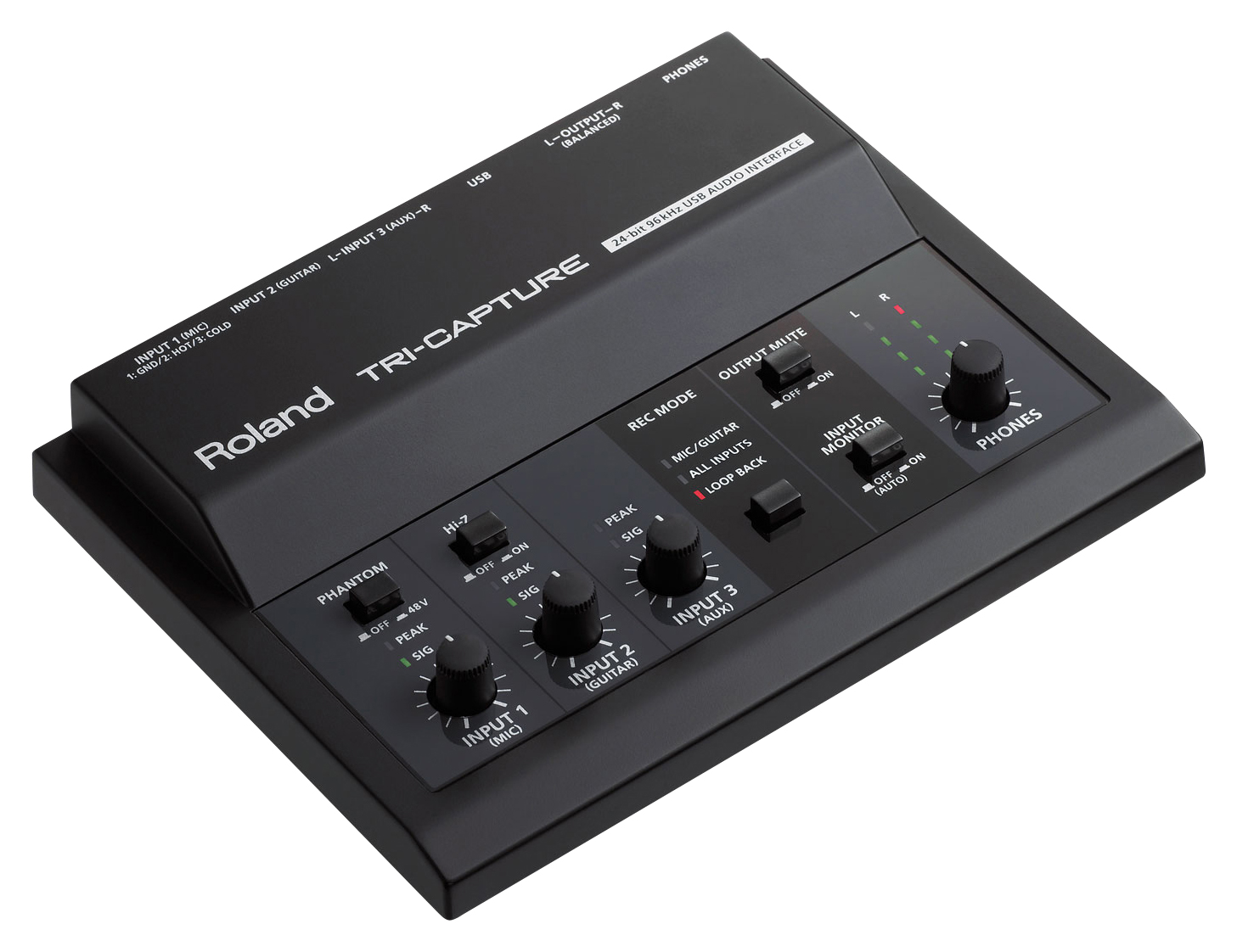 Roland Roland TRi-CAPTURE USB Audio Interface (2-in/2-out)