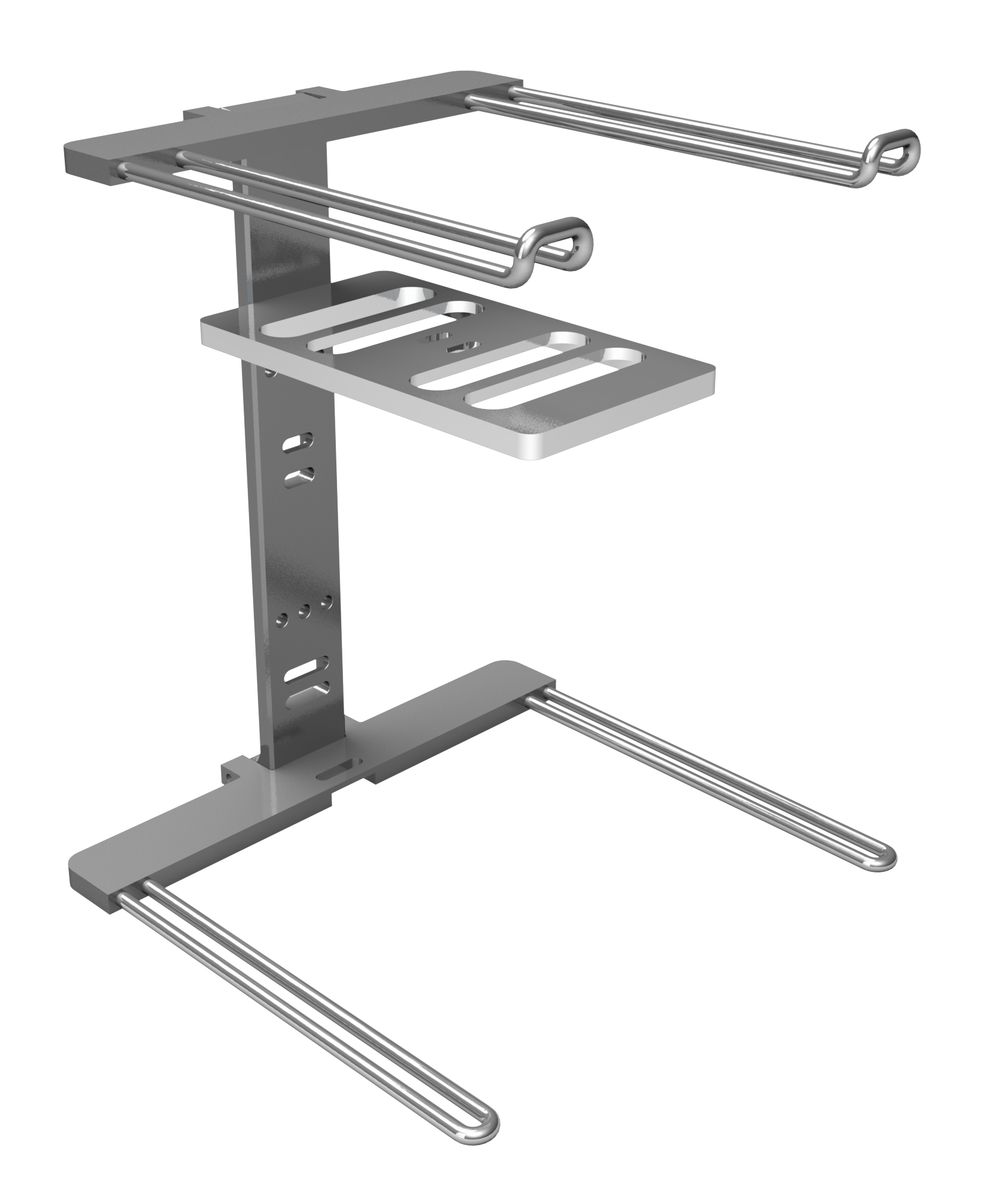 Stanton Stanton Uberstand DJ Laptop Stand - Silver