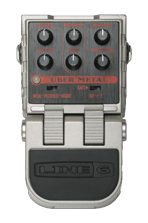 Line 6 Line 6 MS2 ToneCore Uber Metal Distortion/Overdrive Effects Pedal
