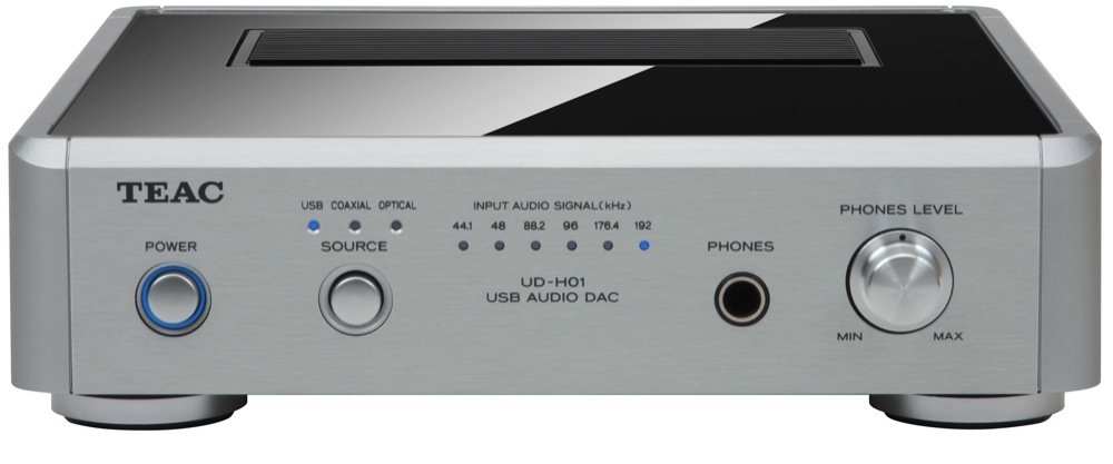 Teac TEAC UD-H01 Dual D/A Converter with USB Audio Interface - Silver