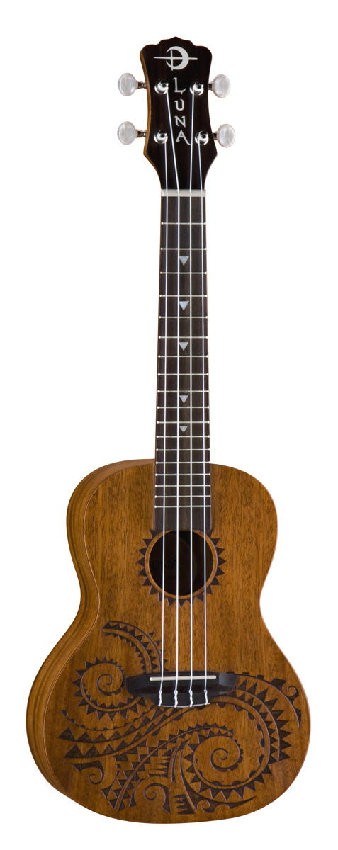 Luna Luna TCMAH Tattoo Concert Ukulele, (with Gig Bag)