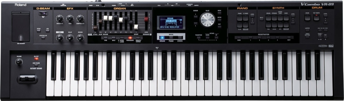 Roland Roland VR-09 V-Combo Live Performance Keyboard, 61-Key