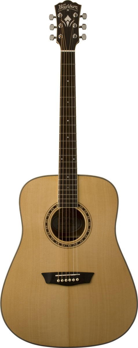 Washburn Washburn WD-10S Acoustic Guitar - Natural
