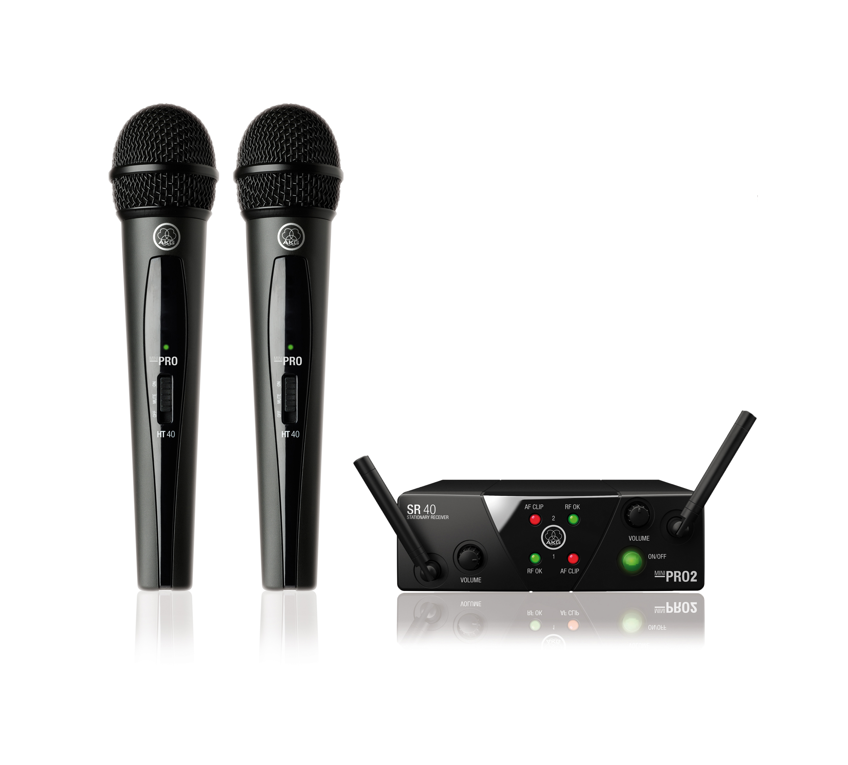 AKG AKG WMS40 MINI2 Dual Vocal Microphone Wireless System