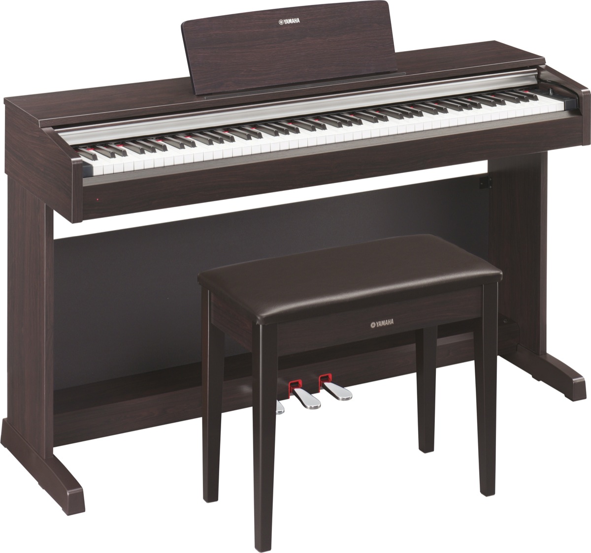 Yamaha Yamaha Arius YDP-142 Graded Hammer Piano with Bench - Rosewood