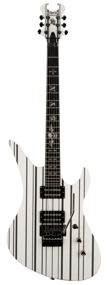 Schecter Synyster Gates Custom Electric Guitar – White With Black ...