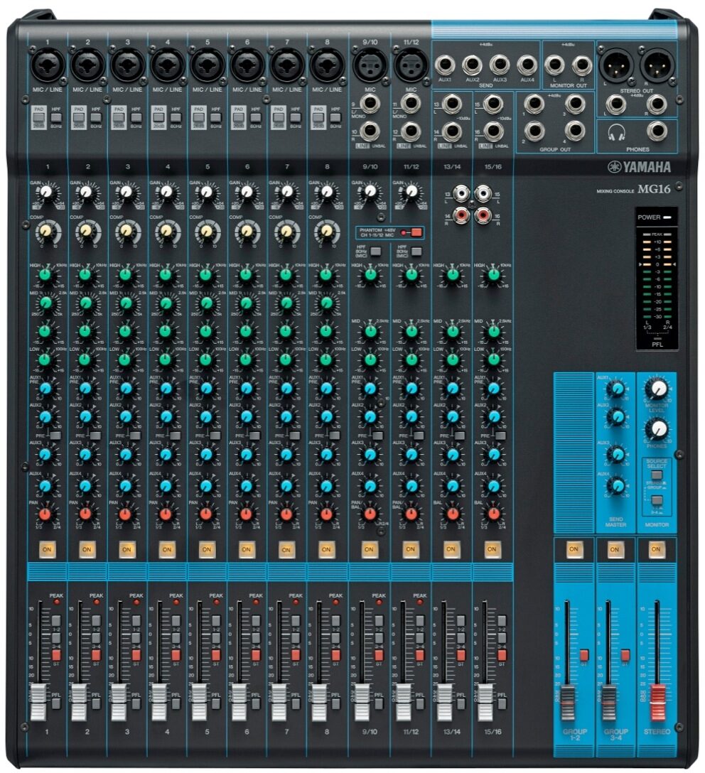 Yamaha MG16 Mixer, 6-Bus