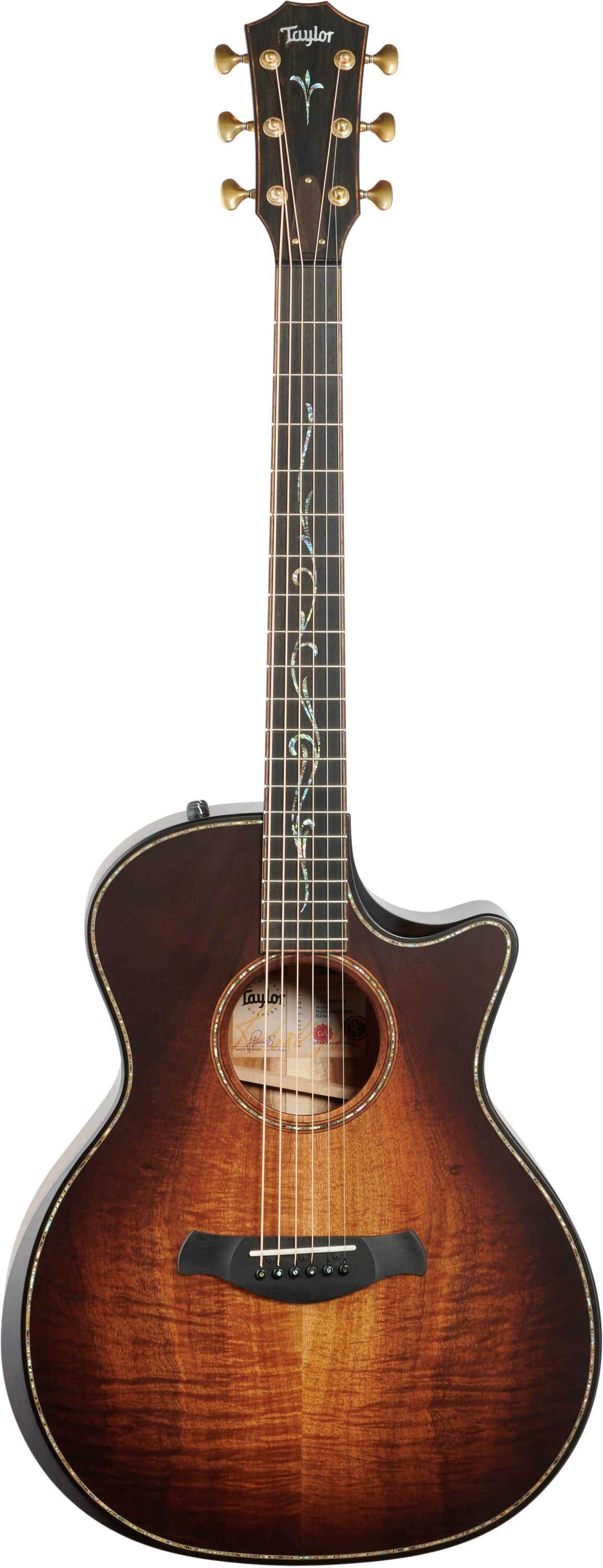 Taylor K24ceV Builders Edition Grand Auditorium AcousticElectric