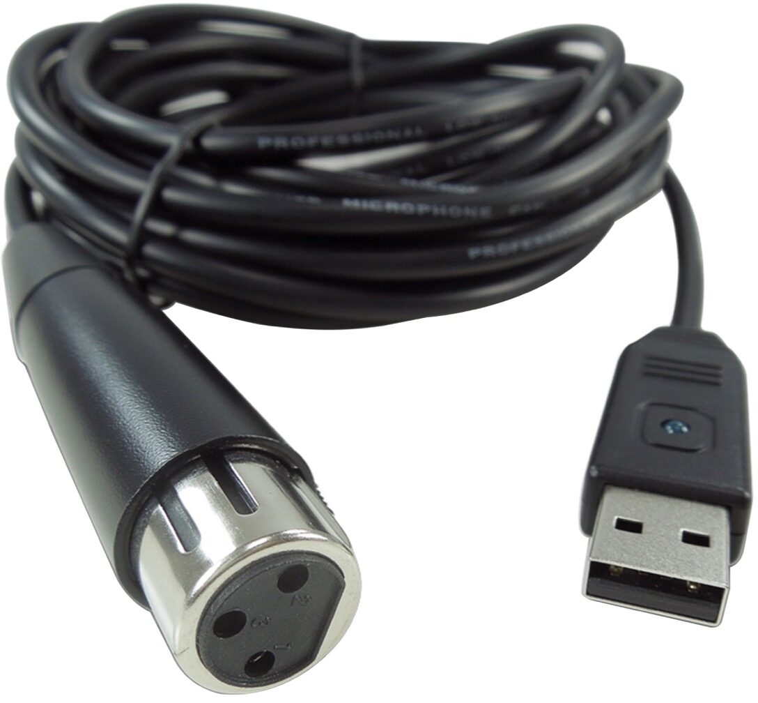 Behringer Microphone to USB Interface Cable