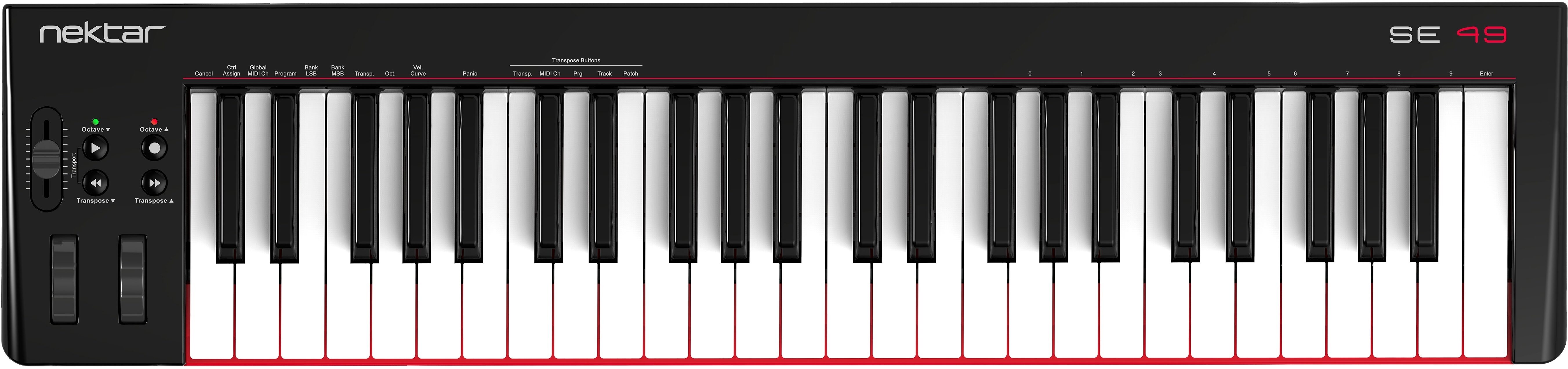 Midi клавиатура nektar se49 обзор