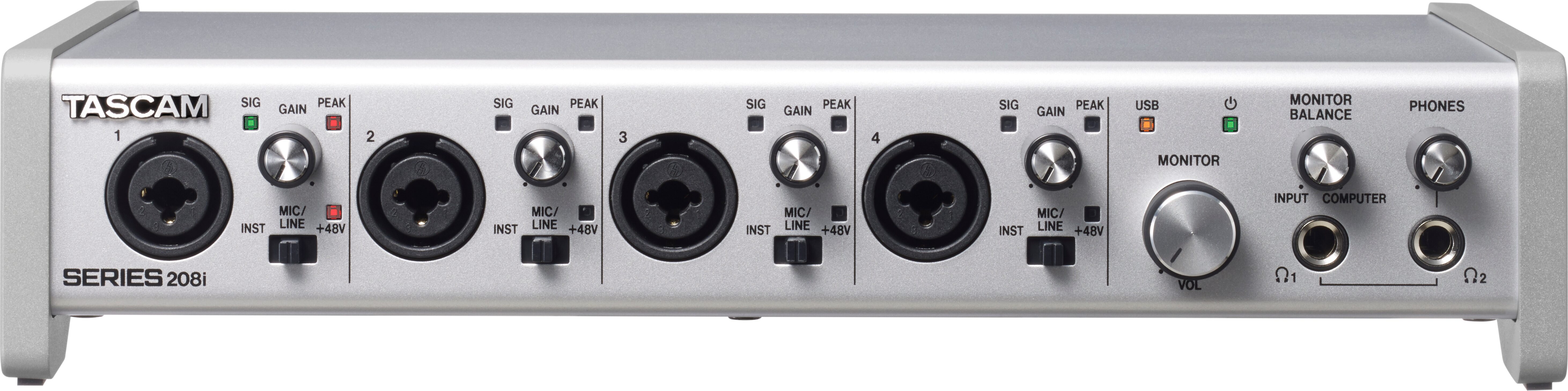 Tascam Series 208i USB Audio Interface