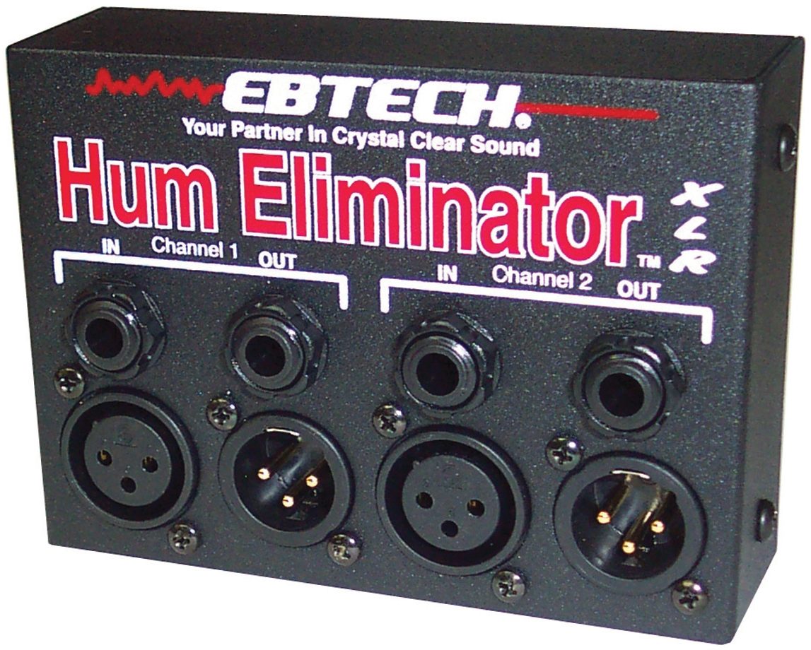 EBTech HEXLR XLR Hum Eliminator, 2Channel